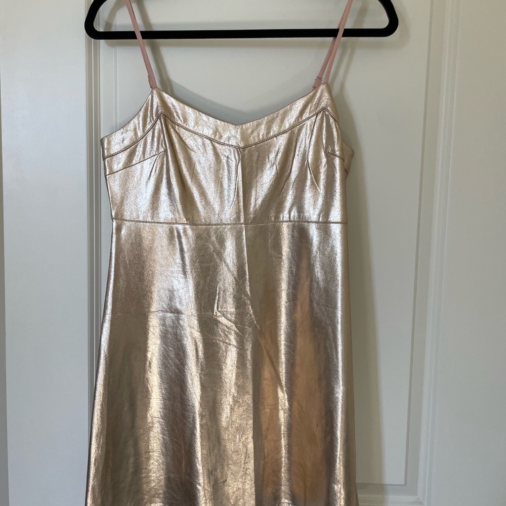 Forever 21 | rose gold mini dress | NWT | size M